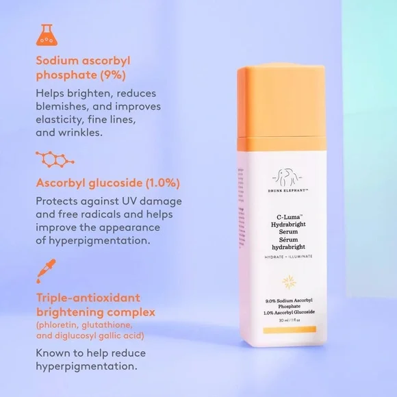 Drunk Elephant C-Luma Hydrabright Gentle Vitamin C Serum - Picture 3 of 6